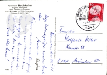 Ramsau bei Berchtesgaden - D 1981 95 002 ●